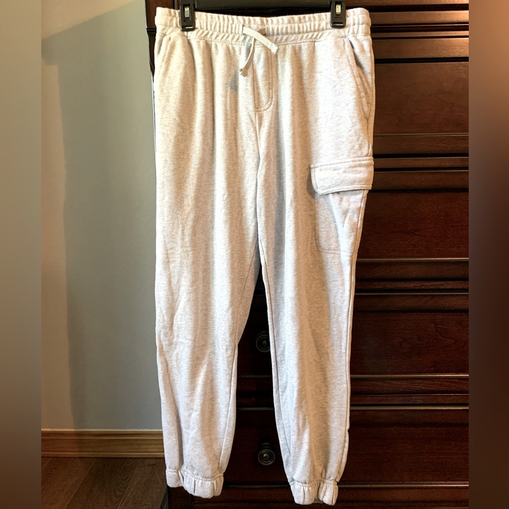 Boy’s L 14/16 Husky ThereAbouts Gray Cargo Joggers